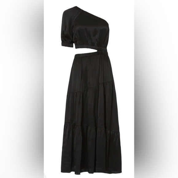 Peter Som Dresses & Skirts - Peter Som Black Asymmetrical Dress